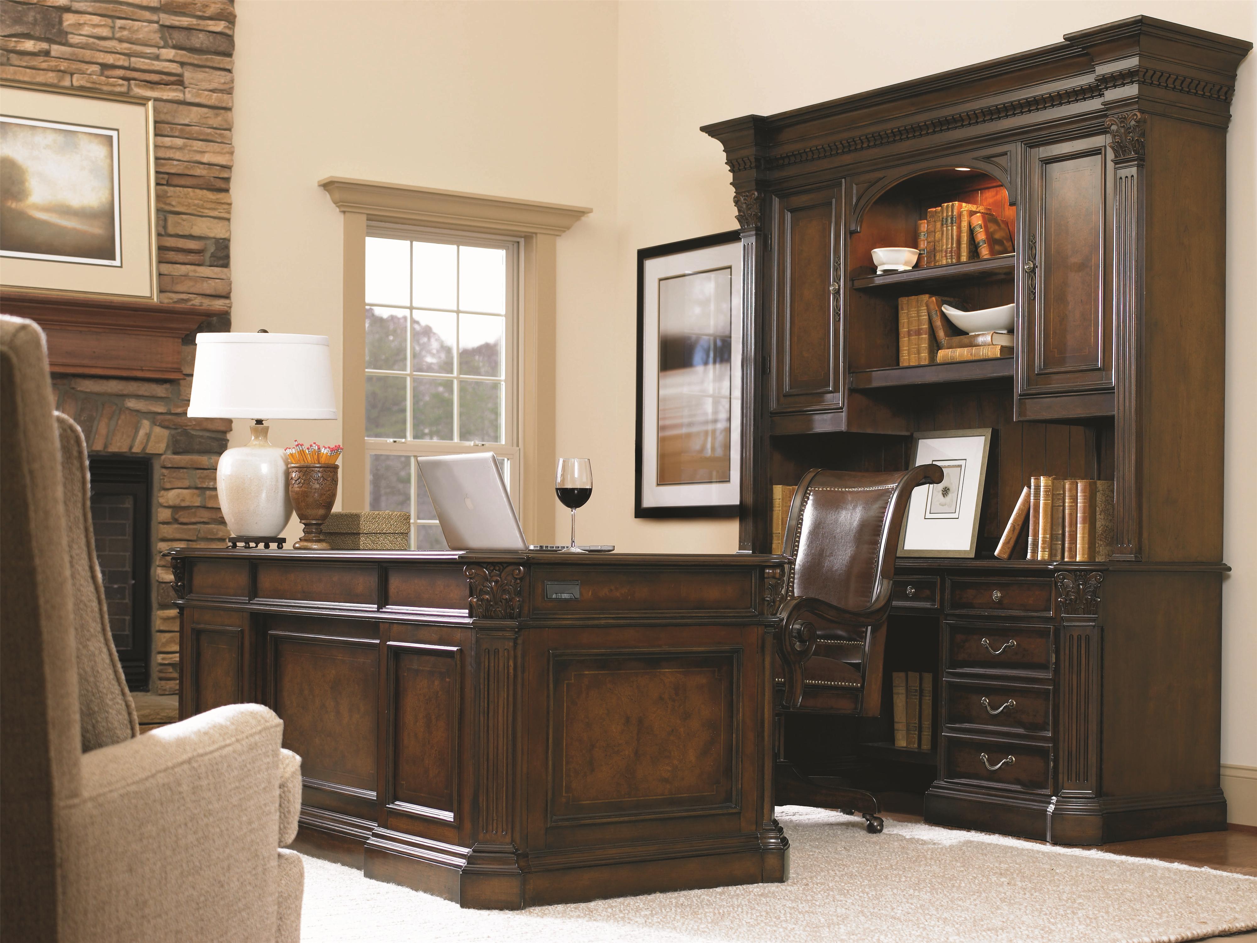 Hooker Furniture European Renaissance II 73Inch Executive Office Desk